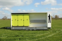 Toiletwagen 6x3x4 Event Standaard wagennummer 121